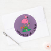 Bachelorette Flamingo / Cabana Boys Stickers (Envelop)