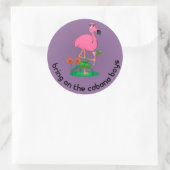Bachelorette Flamingo / Cabana Boys Stickers (Tas)