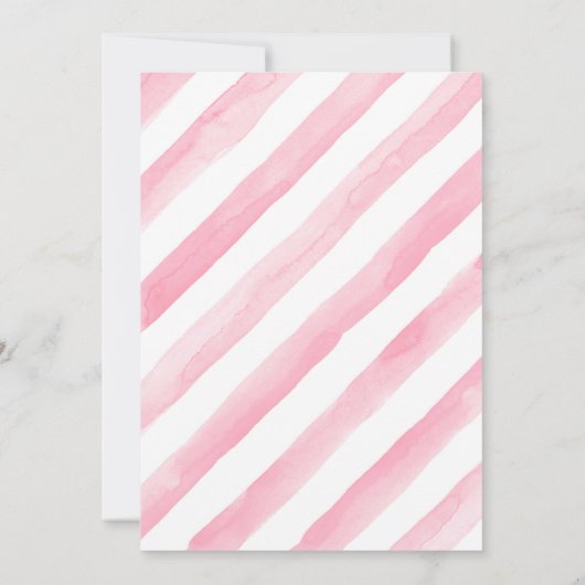 Bachelorette flamingo pooluitnodiging kaart (Achterkant)