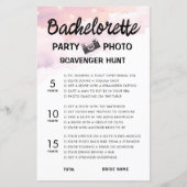 Bachelorette foto Scavenger Hunt spel (Voorkant)