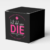 Bachelorette gaf een persoonlijke voorkeur, maar j bedankdoosjes (Voorkant Zijde)