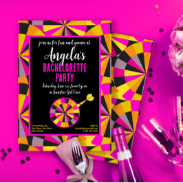 Bachelorette Game Room Girl's Theme Party Kaart