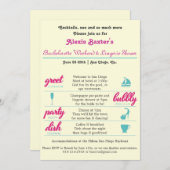 Bachelorette Getaway Kaart (Voorkant / Achterkant)