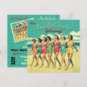 Bachelorette Getaway Party Kaart (Voorkant / Achterkant)