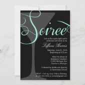 Bachelorette Girls Night Out Soiree Invitation Kaart (Voorkant)