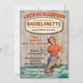 Bachelorette Glamping Camping Weekend Uitnodiging (Voorkant)