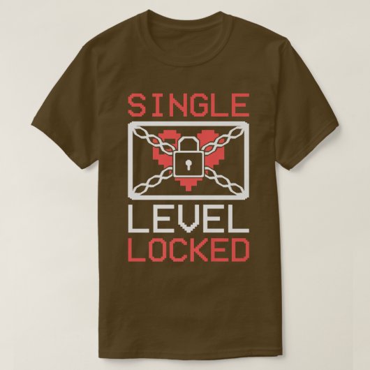 Bachelorette Groom Single Level Locked Bachelor Pa T-shirt (Design voorkant)