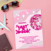 Bachelorette Groovy Laatste Disco Uitnodigen, Disc Kaart