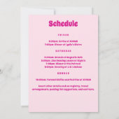 Bachelorette Groovy Laatste Disco Uitnodigen, Disc Kaart (Achterkant)