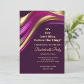 Bachelorette-Haar Laatste Fling Voor De Ringen- Kaart (Staand voorkant)