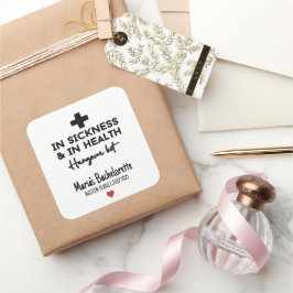 Bachelorette Hangover Kit Stickers