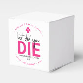 Bachelorette Hangover werd gepersonaliseerd, maar  Bedankdoosjes (Voorkant Zijde)