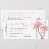 Bachelorette-instapkaart voor elke bestemming kaart (Voorkant / Achterkant)