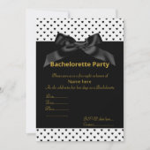 BACHELORETTE INVITE KAART (Voorkant)
