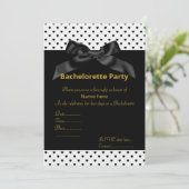 BACHELORETTE INVITE KAART (Staand voorkant)
