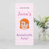 Bachelorette Kaart (Staand voorkant)