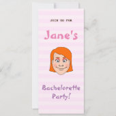 Bachelorette Kaart (Voorkant)