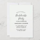 Bachelorette Kaart (Voorkant)