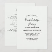 Bachelorette Kaart (Voorkant / Achterkant)