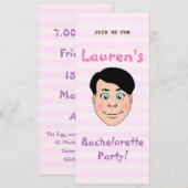 Bachelorette Kaart (Voorkant / Achterkant)