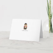 Bachelorette Kat Valentijn Feestdagen Kaart (Achterkant)