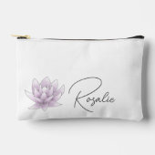 Bachelorette Keepsake Roze Lotus gepersonaliseerde Etui (Voorkant)