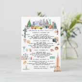 Bachelorette Kerstmis in New York City (Staand voorkant)