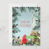 Bachelorette Kerstmis in New York City (Achterkant)