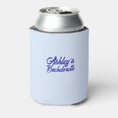 bachelorette koelbox party bevoordeelt strandthema blikjeskoeler (Blikje Achterkant)