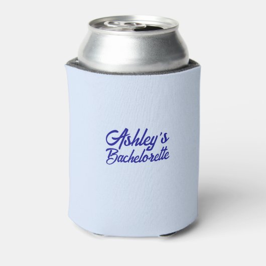 bachelorette koelbox party bevoordeelt strandthema blikjeskoeler (Blikje Achterkant)