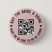 Bachelorette Koop de Bride een Button van de Pin v (Voorkant)
