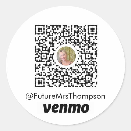 Bachelorette koopt haar een Drink Venmo Sticker (Voorkant)