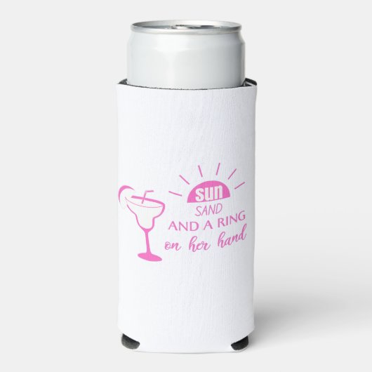 Bachelorette Koozie (Seltzer Voorkant)