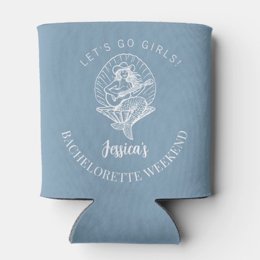 Bachelorette kust cowgirl strand blikjeskoeler (Achterkant)