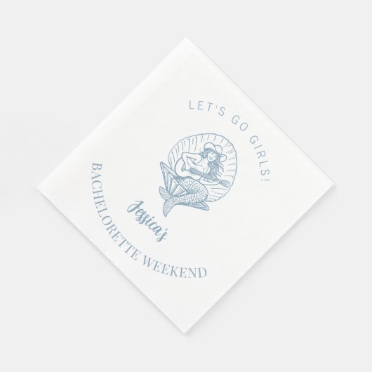 Bachelorette kust cowgirl strand servet (Hoek)