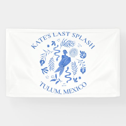 Bachelorette Laatste Plons Spandoek (Horizontaal)