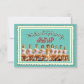 Bachelorette Las Vegas Weekend Getaway RSVPs RSVP Kaartje (Achterkant)