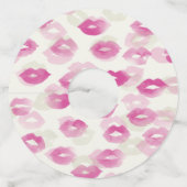 Bachelorette Lippenstift Markeringen  Wijnglaslabel (Voorkant)