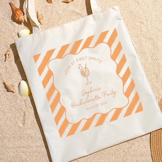 Bachelorette Love bij First Spritz Italiaans Apero Tote Bag