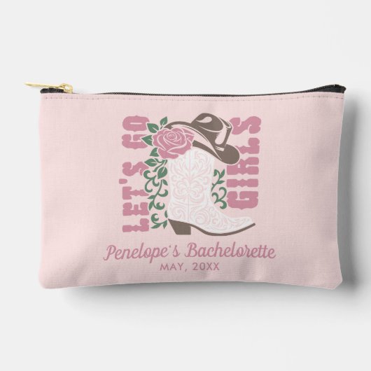 Bachelorette make-up tas gepersonaliseerd laatste  (Voorkant)