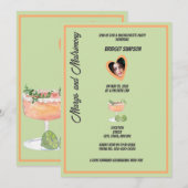 Bachelorette margs en huwelijksfeest foto kaart (Voorkant / Achterkant)