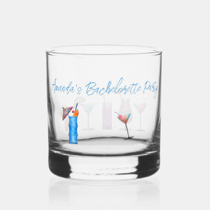 Bachelorette Martini Aangepaste Punch Whiskey Glas