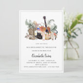 Bachelorette Nash Bash | Western Cowgirl Kaart (Staand voorkant)