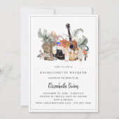 Bachelorette Nash Bash | Westerse Cowgirl Kaart (Voorkant)
