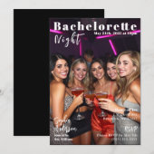 Bachelorette Night Magazine Hoesje Kaart (Voorkant / Achterkant)