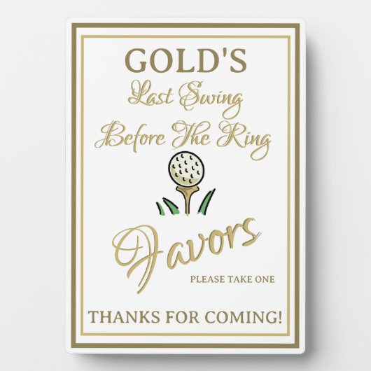 Bachelorette of Vrijgezellenfeest geeft goud en wi Fotoplaat (voorkant)