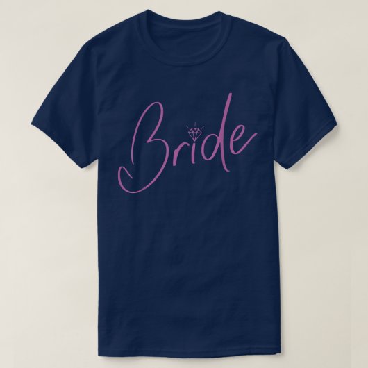 Bachelorette outfit for Bride T-shirt (Design voorkant)