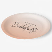 Bachelorette papieren bord | Aangepaste feestborde (Gekanteld)