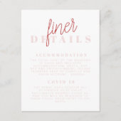 Bachelorette-partij - Brody-kaart Informatiekaartje (Voorkant)