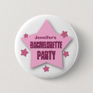 BACHELORETTE PARTIJ met de Grunge V08 van de Douan Ronde Button 5,7 Cm